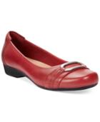 Clarks Collection Women's Blanche Rosa Flats Women's Shoes