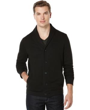 Perry Ellis Big And Tall Shawl Collar Cardigan Sweater