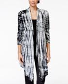 Style & Co. Petite Tie-dyed Cardigan