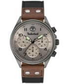 Timberland Men's Wolcott Two-tone Leather Strap Watch 44x48mm Tbl14859jsqs61