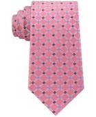 Clubhouse Men's Grid Neat Silk Tie