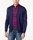 Club Room Men's Merino Blend Classic-fit Cardigan, Only At Macy's