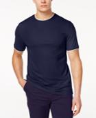 Club Room Men's Tipped Performance T-shirt, Created For Macy's