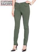 Style & Co. Curvy-fit Colored Wash Skinny Jeans, Only At Macy's