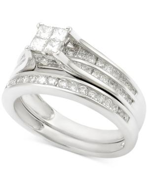 Diamond Quad Bridal Set (1 Ct. T.w.) In 14k White Gold