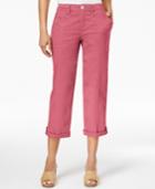 Style & Co Cuffed Capri Pants, Only At Macy's