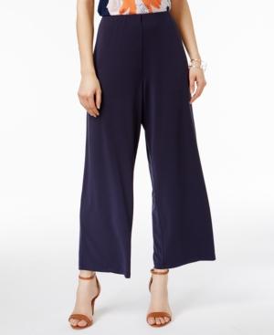 Alfani Soft-knit Dressing Culottes, Created For Macy's
