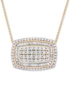 Wrapped In Love Diamond Cluster 18 Pendant Necklace (2 Ct. T.w.) In 14k Gold