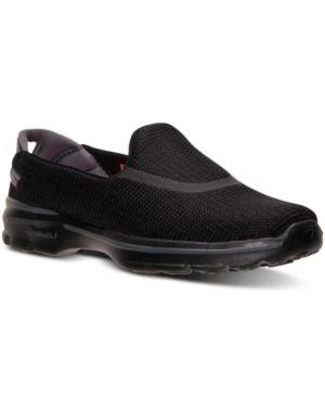 Skechers Women's Gowalk 3 Wide Width Walking Sneakers From Finish Line