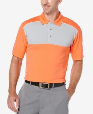 Pga Tour Men's Colorblocked Golf Polo Shirt