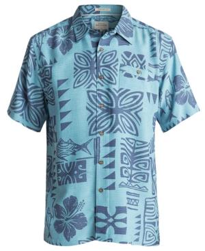 Quiksilver Men's Print Shirt