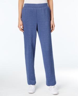Karen Scott Pull-on Fleece Pants, Only At Macy's