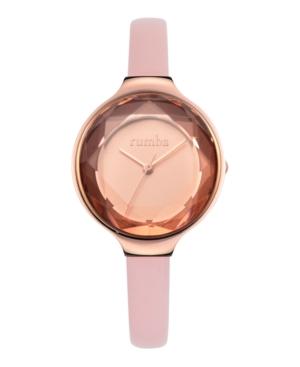 Rumbatime Orchard Gem Leather Women's Watch Blush