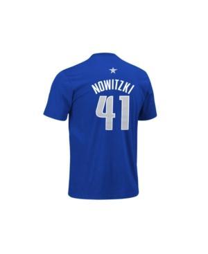 Adidas Men's Dallas Mavericks Dirk Nowitzki Player T-shirt