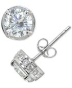Giani Bernini Cubic Zirconia Stud Earring In Sterling Silver, Only At Macy's