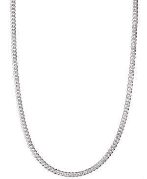 Men's Sterling Silver Necklace, 24 5-1/2mm Chain