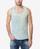 Buffalo David Bitton Men's Vintage Graphic Print Tank