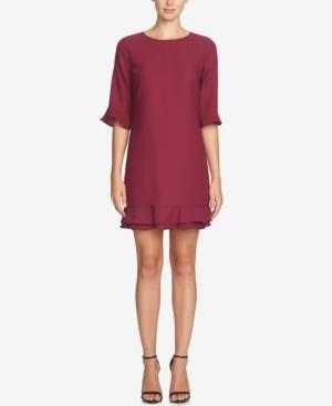 Cece Kate Ruffled Shift Dress