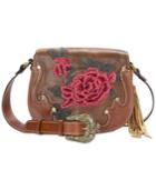 Patricia Nash Salerno Small Saddle Bag