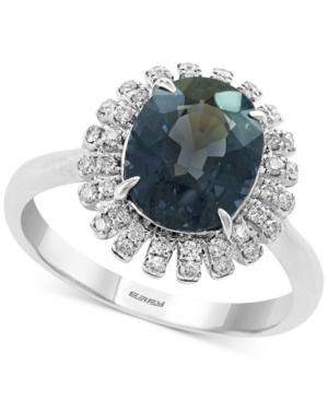 Effy Gray Spinel (3-3/8 Ct. T.w.) & Diamond (1/5 Ct. T.w.) Ring In 14k White Gold