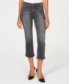 M1858 Lucy Mid-rise Cropped Flared Jeans, Created For Macy's
