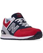 New Balance Men's 574 Varsity Sport Casual Sneakers From Finish Line