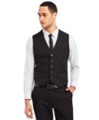 Kenneth Cole Reaction Black Vest