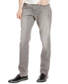 Kenneth Cole Reaction Men's Slim-fit Gray Wash Jeans
