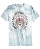 Ring Of Fire Tie Dye Chief Head T-shirt