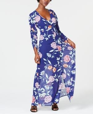 Guess Eliza Floral-print Maxi Dress
