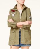 American Rag Juniors' Cotton Patched Utility Jacket, Only At Macy's