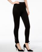 I.n.c. Lace-up Ankle Leggings, Created For Macy's
