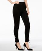 I.n.c. Lace-up Ankle Leggings, Created For Macy's