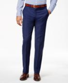 Ryan Seacrest Distinction Men's Mid Blue Modern Fit Pants, Only At Macy's