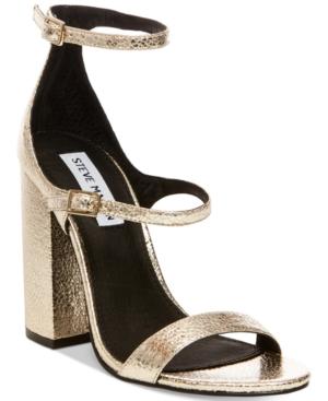 Steve Madden Women's Parrson Block-heel Sandals