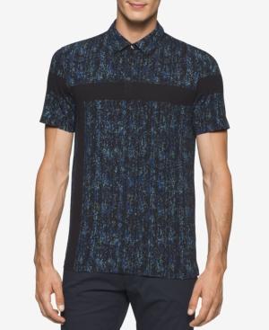 Calvin Klein Men's Printed Polo