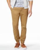 American Rag Men's Twill Jogger Pants, Created For Macy's