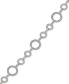 Diamond Open Link Bracelet (1/2 Ct. T.w.) In 18k Gold-plated Sterling Silver