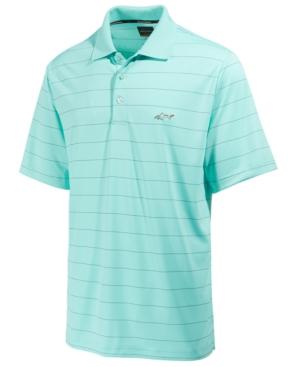 Greg Norman For Tasso Elba Men's 5-iron Classic Striped Performance Polo, Only At Macy's