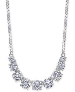 Danori Silver-tone Crystal Statement Necklace, 14 + 4 Extender, Created For Macy's