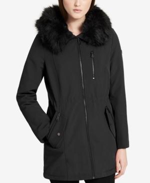 Calvin Klein Faux-fur-lined Parka