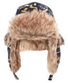 American Rag Men's Trapper Hat With Faux-fur Trim, Only At Macy's