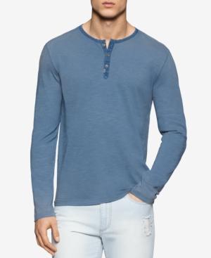 Calvin Klein Men's Beach-knit Henley