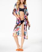 Betsey Johnson Miami Tropical Cover-up & Cape