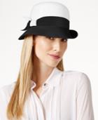 Collection Xiix Two Tone Woven Cloche