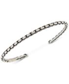 Degs & Sal Men's Chain Cuff Bracelet In Sterling Silver