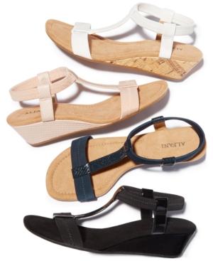 Alfani Women's Step 'n Flex Voyage Wedge Sandals, Created For Macy's Women's Shoes