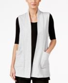 Eileen Fisher Open-front Kimono Vest