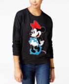 Disney Juniors' Minnie Mouse Patch Graphic Sweatshirt