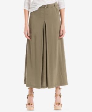 Max Studio London Belted Cargo Skirt